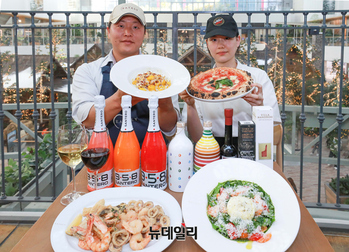 [포토] 현대그린푸드 "더현대 서울 '이탈리'서 셰프 특제메뉴 맛보세요"