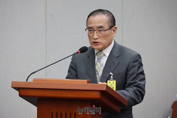 [포토] 국정감사 출석한 위성락 국가안보실장