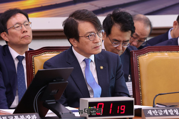[포토] 국토위 출석한 김의겸 새만금개발청장
