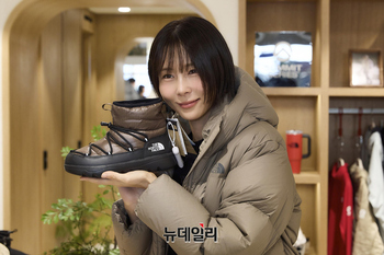 ﻿[포토] 노스페이스 홍보대사 김나영