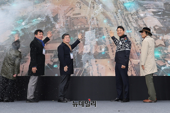 [포토] 남대문시장 아케이드 조성 준공식