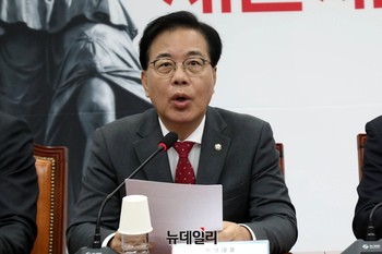 [포토] 발언하는 송언석 국민의힘 원내대표