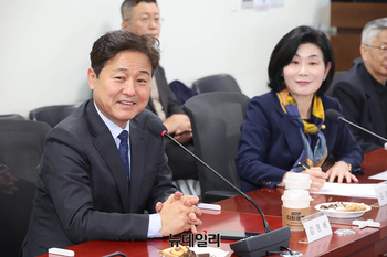 [포토] 한·독 학생 교환방문 MOU 체결식서 축사하는 김영배 