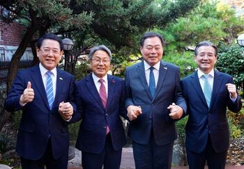 4자 사전 협의… 광주 민간·군공항 통합 이전 큰 틀에서 공감