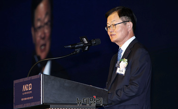 [포토] 개회사하는 김승배 KODA 회장