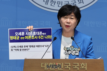 [포토] 기자회견 갖는 서영교 민주당 의원