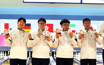 한전 소속 장애인볼링 김지수 선수, '도쿄 하계데플림픽'에서 은1, 동2 획득