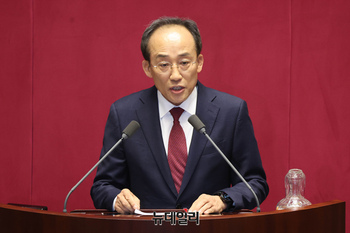 [포토] 체포동의안 신상발언하는 추경호 국민의힘 의원