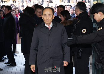 [포토] 구속 기로 선 추경호 의원 