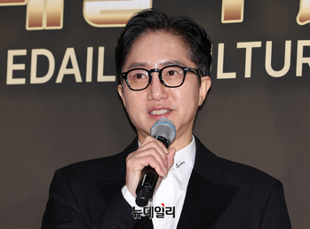 [포토] 시상식 참석한 신춘수 오디컴퍼니 대표