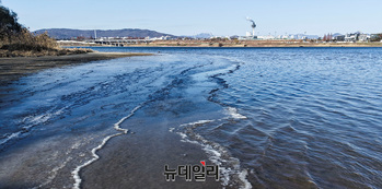 [포토] '영하권 추위' 얼어붙은 한강