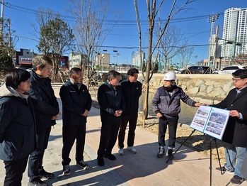 포항시의회 건설도시위원회, 주요 사업 현장방문 실시