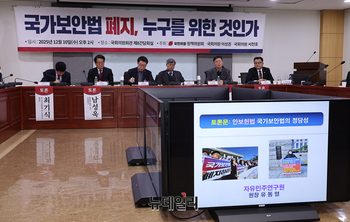 [포토] 국보법 주제발표하는 유동열 자유민주연구원장