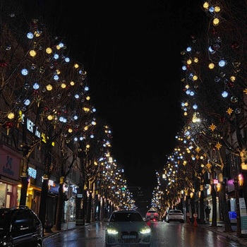 영월군, 중앙로 야간경관 조명 개시