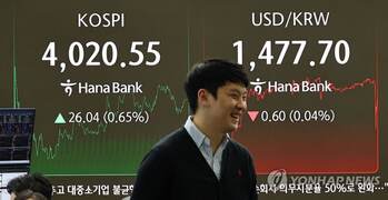 日 금리인상에도 꺾이지 않은 코스피 … 4020선 회복, 반도체 투톱은 약세