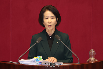 [포토] 필리버스터 하는 최수진 국민의힘 의원