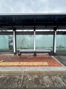 용인시 '한파대비' 처인구 버스정류장 10곳에 온열의자 설치