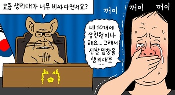[윤서인의 뉴데툰] 생리대