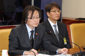 [포토] 쿠팡 청문회서 답변하는 주병기 공정거래위원장