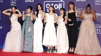 [포토] 연예대상 참석한 골때리는그녀들 출연자들