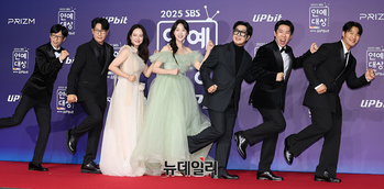 [포토] 연예대상 시상식 참석한 러닝맨 출연자들
