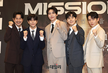 [영상] 뮤지컬콘서트 '더 미션 : K' 주연배우들