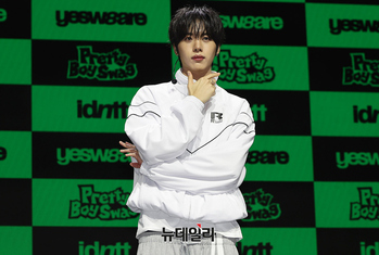 [포토] 아이디엔티티 4번 멤버 최태인 