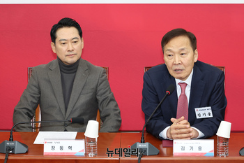 [포토] 발언하는 김기웅 국민의힘 통일위원회 위원장