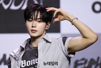 [포토] 알파드라이브원 준서 '시그니처 포즈'