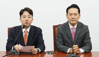 장동혁·이준석 손잡았다 … '대장동·통일교·공천 뇌물' 공동 특검 추진