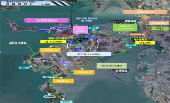 인천 영종·청라 연결 ‘300리 자전거 이음길’ 130km…12월 완공