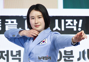 [영상] 예스맨 기보배 '백발백중'