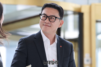 [포토] 미소짓는 서정호 롯데웰푸드 대표 