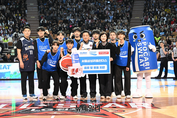 [포토] 동아오츠카, KBL 올스타전서 페트 수거 캠페인 전개