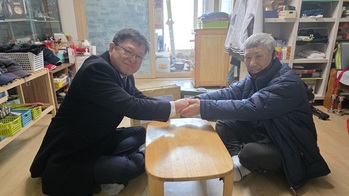 정백규 강원서부보훈지청장, 겨울철 한파 대비 국가유공자 현장점검·위문