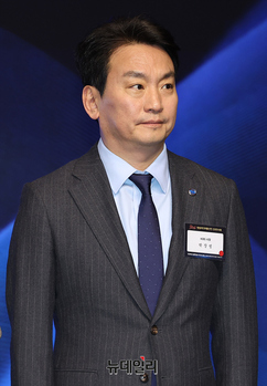 [포토] 방송미디어통신인 신년인사회 참석한 박장범 KBS 사장