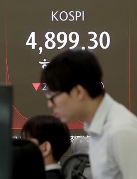 [속보] 美 AI 우려 여파 … 장 초반 코스피 4%대 하락, 5000선 붕괴