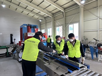 용문양묘사업소, 새봄 맞이 환경정비 실시