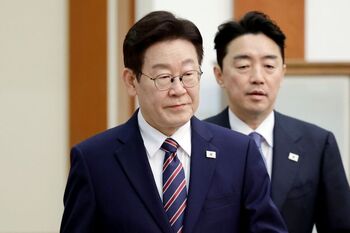 李 대통령 '윗 어르신' 정영학 녹취록에 "황당한 증거 조작"