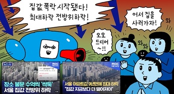[윤서인의 뉴데툰] 집값 폭락