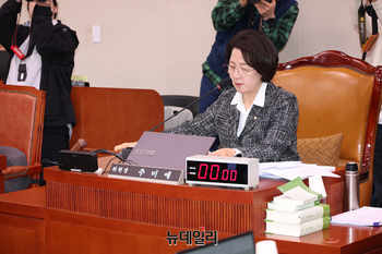 [포토] 의사진행 하는 추미애 국회 법사위원장