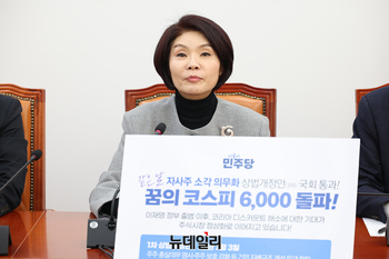 [포토] 발언하는 한정애 더불어민주당 정책위의장