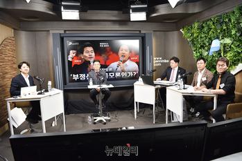 [포토] 부정선거 토론 나선 이준석·전한길 