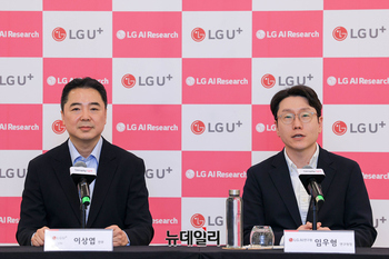 [포토] MWC2026 LG유플러스-LG AI연구원 기자간담회