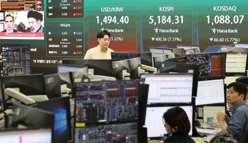 'S공포'에 코스피 8%·반도체 투톱 10%대 급락 … 매도사이드카· 서킷브레이커 발동 