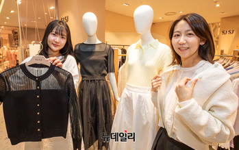 [포토] 한섬 SJSJ "올 봄엔 '세리머니' 캡슐 컬렉션으로 스타일링 하세요"