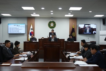 평창군의회, '제311회 평창군의회 임시회' 개회