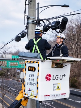 홍범식 LGU+ CEO, 현장서 작업자 안전 점검 … “안전은 타협할 수 없는 가치”