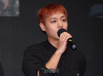 [포토] 왕과사는남자 흥행 감사 인사하는 박지훈