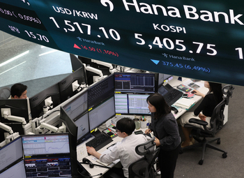 코스피 6.5% 폭락·환율 1517원·국채금리 폭등 … 복합 위기에 '검은 월요일'